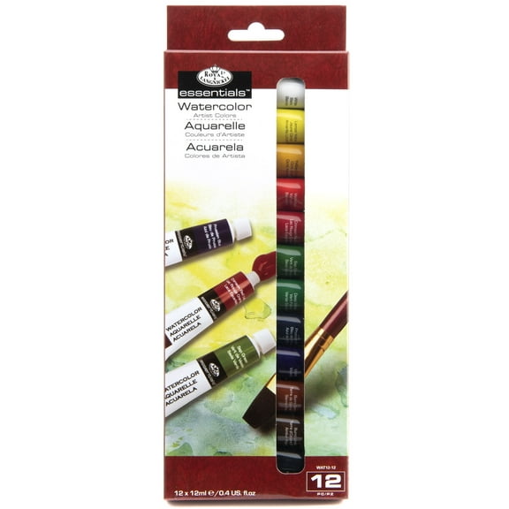 Royal & Langnickel Essentials - 12ml Watercolor Paint Pack - 24 Colors