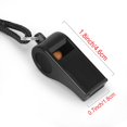 thumbnail image 4 of Silbato deportivo Fya negro con cordón, 3 piezas, 4 of 6