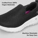 thumbnail image 5 of Zapatos Skechers Go Walk Joy Slip-On para mujer, color negro, talla 6W, 5 of 8