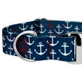 thumbnail image 5 of Country Brook Petz® 1 1/2 inch Premium Anchors Away Dog Collar, Medium, 5 of 5