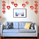 thumbnail image 2 of CHAO 40 piezas de decoraciones colgantes de corazón para el día de San Valentín para bodas, cumpleaños y fiestas navideñas, 2 of 5
