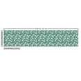 thumbnail image 2 of Ambesonne Floral Fabric by the Yard Upholstery, Flourishing Magnolia, 3 Yards, Dark Brown Ivory, 2 of 4