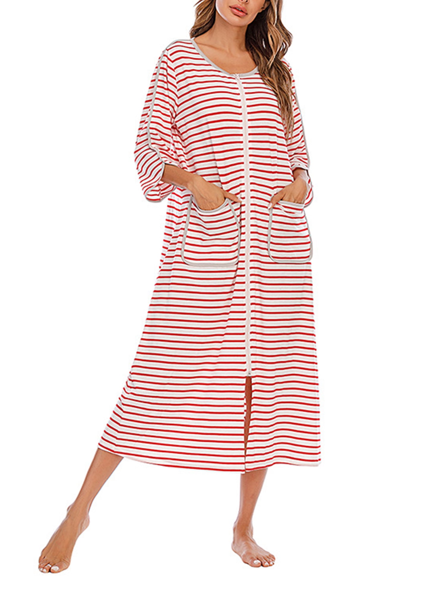 Womens Long Winter Dressing Gowns