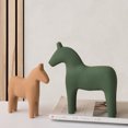 thumbnail image 4 of Hadanceo Decorative Minimalist Horse Figurine Wood Home Ornaments for Living Room, 4 of 8