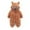 Coffee, variant on HNMKIU Warm Bodysuit Outfit For Baby Boys And Girls Cozy Winter Wear Autumn Clothing Set Red,6-12 Months