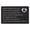 J#10, variant on Engraved Metal Greeting Card Postcard Business Card Wallet Clip Card