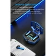 thumbnail image 4 of Auriculares inalámbricos Bluetooth 5.3 intrauditivos, resistentes al agua, con control táctil y pantalla LED de encendido, micrófono integrado, auriculares deportivos, 4 of 5