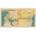 thumbnail image 2 of Hammond 14x10 Black Ornate Wood Framed with Double Matting Museum Art Print Titled - Central America Panama Canal - Hammond 1910, 2 of 4