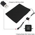thumbnail image 4 of DEBGFS Heating Pad for Back & Neck - Heat Therapy for Muscle Pain  Cramps  and Sore Muscles in Neck  Back  and Shoulders - 3 Heat Settings, 4 of 11