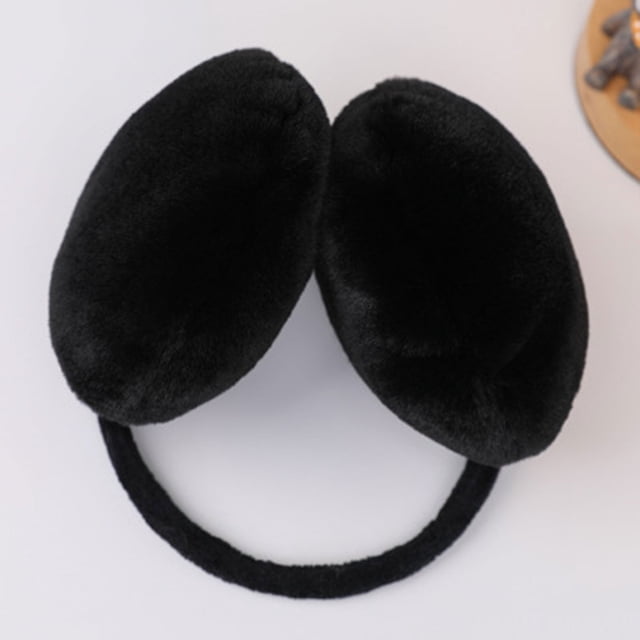 Cache-oreilles d'Hiver Mignons pour Femmes Cache-Oreilles en Peluche Chauds