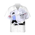 thumbnail image 3 of Camisa de diseño para hombre con estampado 3D de baloncesto, camisa de gran tamaño para verano 2024, para viajes, playa, Hawái, hawaiana, estilo Harajuku, con flores, 3 of 5