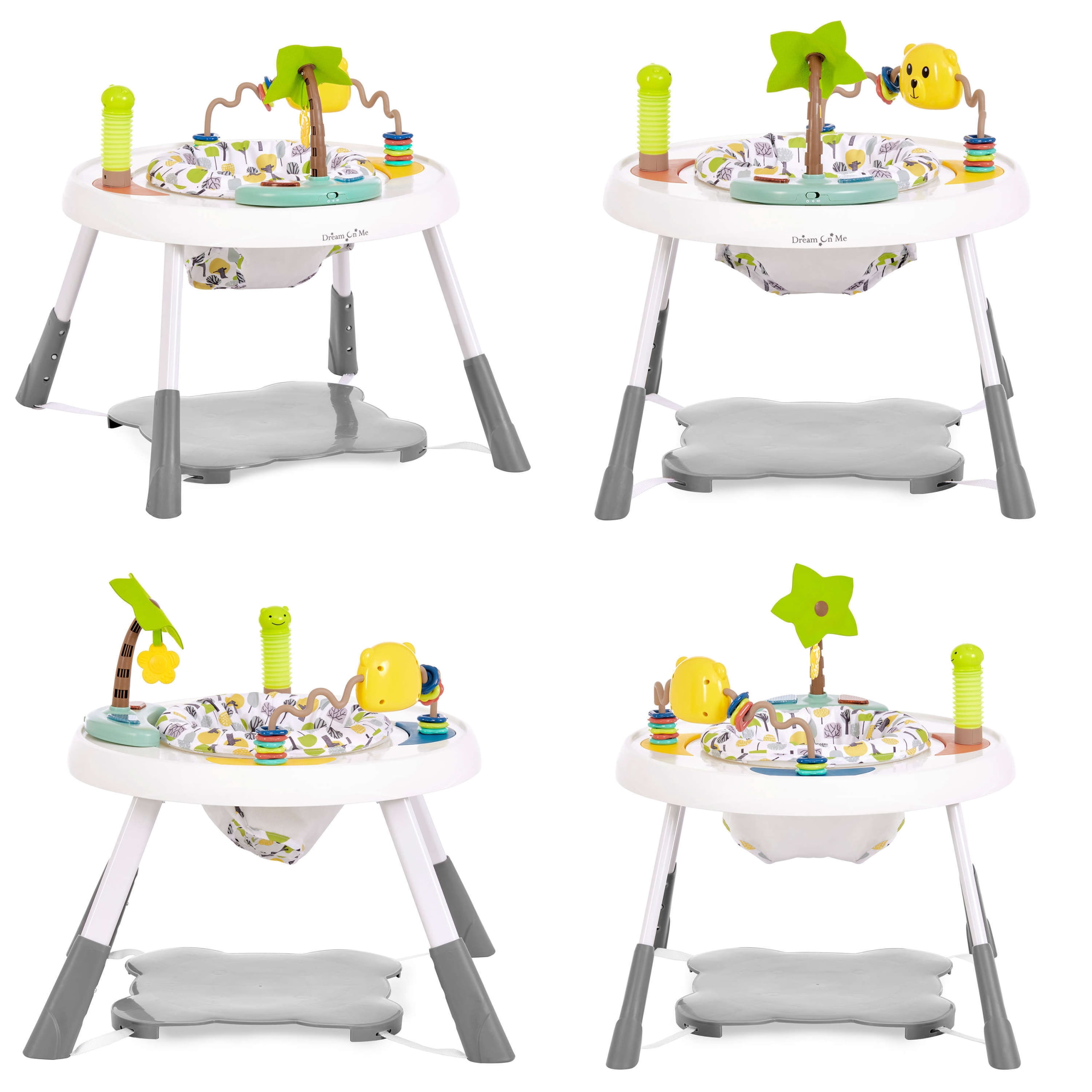 Dream On Me Curio Lightweight & Convertible Sit N Seek Activity Center, Lime