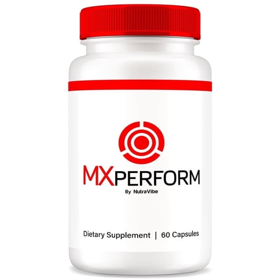 MX Perform Pills – Official MXPerform Boost All-Natural Supplement for Physical Health & Overall Well-Being, Capsules for Energy, Vitality & Wellness (60 Capsules)