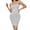 Gray, variant on Strapless Shapewear Slip for Women Tummy Control Body Shaper Under Dress Full Slip Lingerie