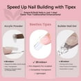 thumbnail image 4 of Morovan Full Coverage False Nails, Extending to Medium and Long Nails,Full Coverage, Shiny, Suitable for Both Women And Girls 240pcs Set, 4 of 6