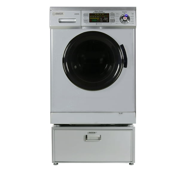 Equator EZ 4400 N Silver Allinone New Compact Combo Washer Dryer with