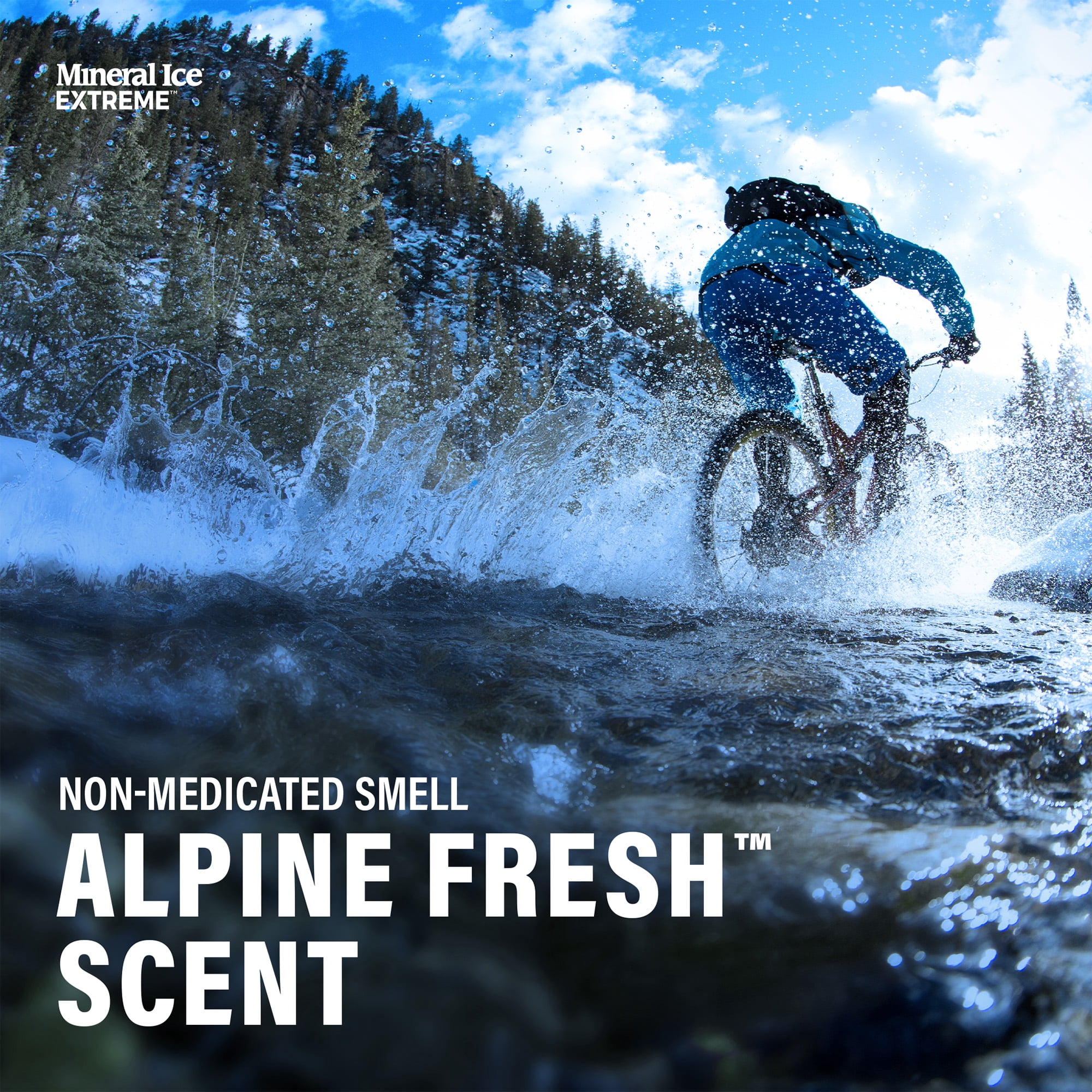 Mineral Ice® Extreme™ Maximum Strength Deepcold® Pain Relief Dry Stick with 16% Menthol, Alpine Fresh Scent