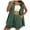 Green, variant on BXINGOHAI Women Summer Cotton Linen Short Sets 2 Piece Shorts Top Lounge Beach Vacation Two Piece Outfits Tracksuits Black 2XL