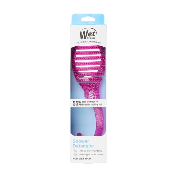 Cepillo para Ducha Wet Brush Brillo rosa
