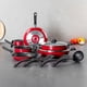 thumbnail image 3 of Batería de Cocina con Antiadherente Classic 12 Piezas de Aluminio - Color Rojo, 3 of 9