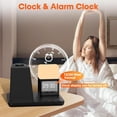 thumbnail image 3 of YIYUN 6-in-1 Wireless Charger for Samsung/Android – Smart Watch Charger with Alarm Clock & Night Light (Black)., 3 of 8