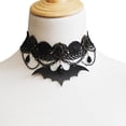 thumbnail image 2 of Gargantilla Collar Encaje Negro ?lago Accesorios Para Fiesta De Disfraz Sunnimix Collar gótico de Halloween, 2 of 8
