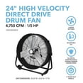 thumbnail image 5 of Perfect Aire 29.75 in. H X 24 in. D Drum Fan, 5 of 9