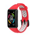 thumbnail image 2 of Compatible Con Huawei Band 6 / Honor Band 6 Tpu Correa De Reloj Impermeable Correa De Repuesto De Doble Color Inevent EL017268-08, 2 of 5