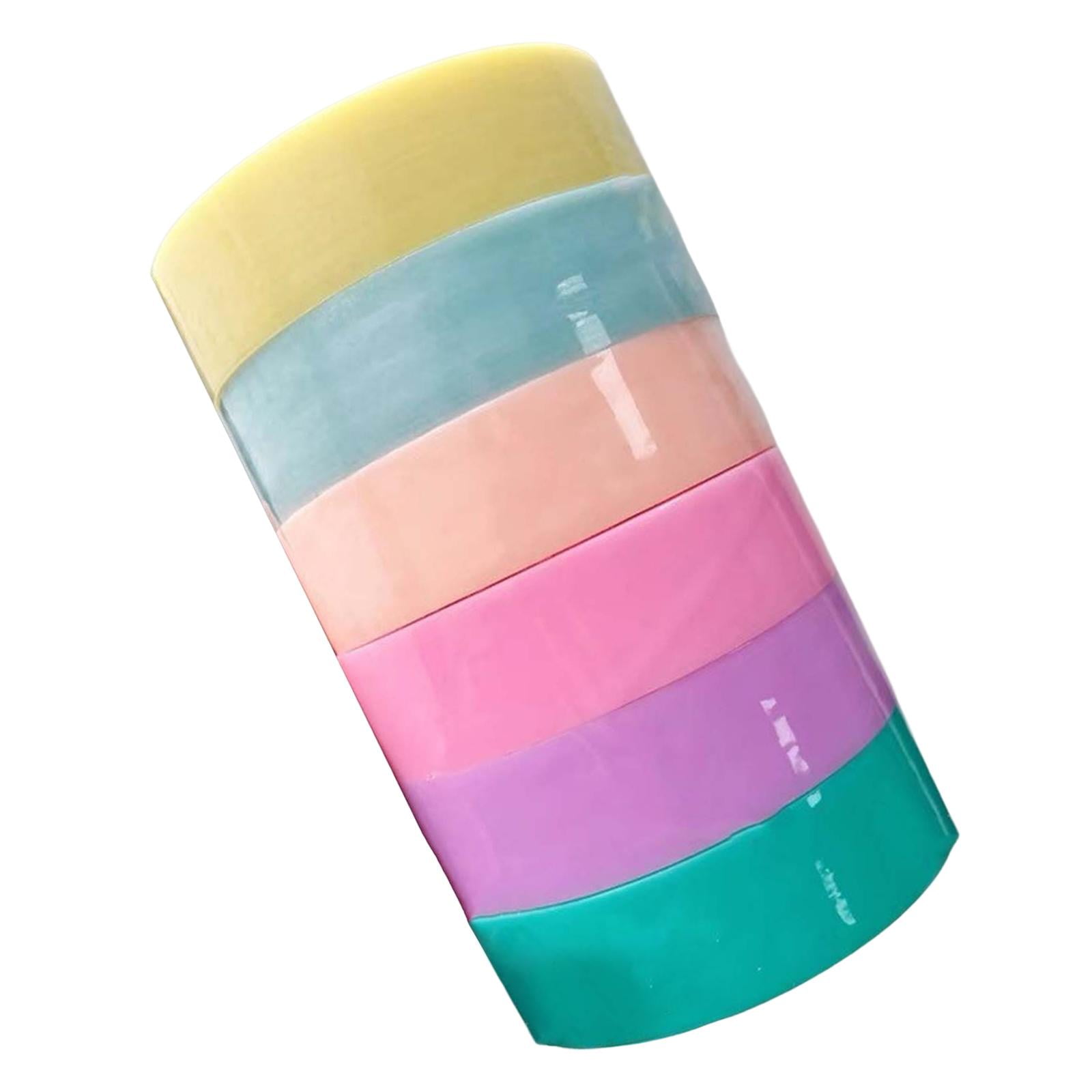 Sticky Ball Tape Pack Colored Sticky Tapes 6 Rolls DIY Rainbow Sensory
