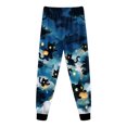 thumbnail image 5 of KPOPLK Girls Halloween Pajamas Cute Pjs Kids Skeleton Sleepwear Clothes Sets Holiday Sleepwear,Size 7-8 Years, 5 of 9