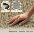 thumbnail image 6 of ODIKA Vintage Retro Interlocking Motif Ornamental Frame Distressed for Small Living Room, Playroom, Bedroom, Easy Care Kids Safe, 6 of 7