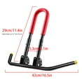 thumbnail image 5 of Foldable Metal Bike Stand Floor Rack Wheel Parking Kickstand Balance Bike Storage Rack Fixed Bracket, 5 of 15