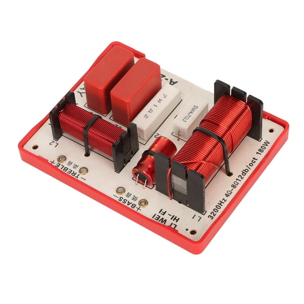 Treble Bass Frequency Divider, 2 Way Audio Speaker Crossover