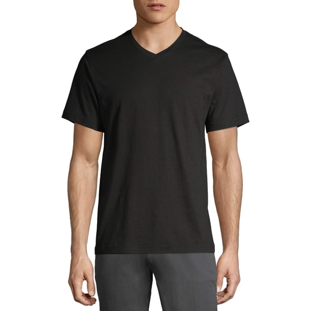 George Men's and Big Men's Short Sleeve Jersey V-Neck, Up To Size 3XLT ...