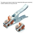 thumbnail image 3 of Uxcell 500A Welding Ground Clamp, Iron A-shape Welding Machine Grounding Clamp Earth Ground Wire Copper Clip 2Pcs, 3 of 4