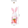 thumbnail image 4 of TERGAYEE Faceless Bunny Easter Ornaments,Easter Bunny Cute Cartoon Faceless Decoration Home Decor Small Ornament Christmas Decorations Tree, 4 of 4