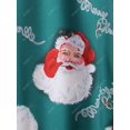 thumbnail image 4 of Talla grande Hombro frío Navidad Papá Noel Vestido de impresión Rosegal vestidos vintage tallas grandes, 4 of 5