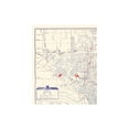 thumbnail image 3 of Historic City Map - Dallas Texas - Ashburn 1947 - 23 x 28.36 - Vintage Wall Art, 3 of 5