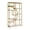 Gold & White, variant on TribeSigns Freestanding Bookshelf, 68.9" Etagere Bookcase with 9 Open Shelves