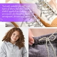thumbnail image 5 of 4 Piece Rhinestone Shoe Laces Crystal Glitter Rope Bling Hoodie String Rhinestone Glitter Rope for Sneakers Sweatpants, Ab Color, One Size, 5 of 5