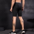 thumbnail image 4 of Pantalones cortos deportivos ajustados para hombre, para entrenamiento, fitness, running, transpirables, de secado rápido, elásticos, 1054, 4 of 6