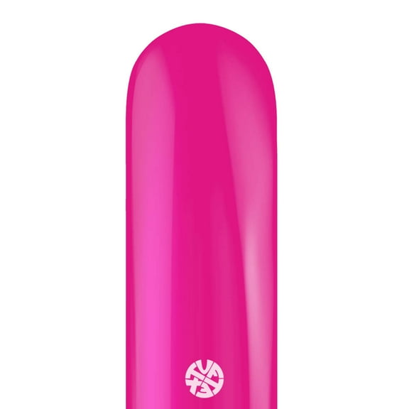 260T TUFTEX Tuftex Hot Pink Latex Entertainer Balloons (50 Pack) - Party Supplies Decorations
