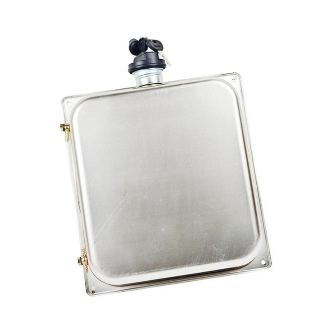 Tanque de acero inoxidable para motores de calentadores de estacionamiento, con llave, servicio pesado, tanque de automóvil 95 litros