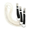 thumbnail image 1 of Bretelles style Punk pour Femmes, Clips Cachés en Forme de Y pour Randonneurs, Sangle Perle Réglable, 1 of 8