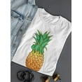 thumbnail image 3 of Cool Exotic Pineapple Fruit T-Shirt Women -Image by Shutterstock, Female XX-Large, 3 of 4