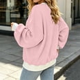 thumbnail image 7 of Color Block Sweatshirt For Women, Crewneck Puff Long Sleeve Tops, Fall Oversized Fashion Casual Pullover Shirts S-XXL, 7 of 7