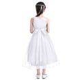 thumbnail image 2 of CHICTRY Girls Sequined Rhinestones 5 Layered Flower Girl Dress Wedding Bridesmaid Dress, 2 of 7
