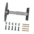 thumbnail image 2 of DYNWAVECA Wheel Rims Display Rack Wall Mounted Workshop Steel Versatile Auto Shop Showcase Garage 360 Rotatable Rotating Tire Rim Stand 18 cm, 2 of 9