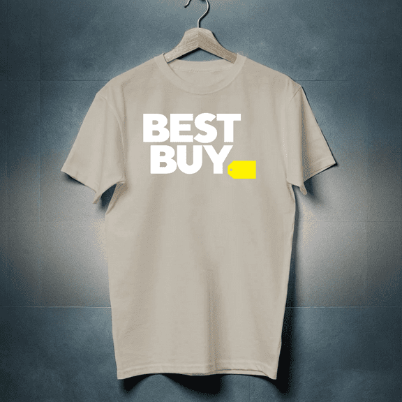 Best Buy Store Men's Black T-shirt Size S to 5XL