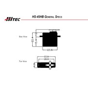 Hitec Hs-45Hb Premium Feather Servo